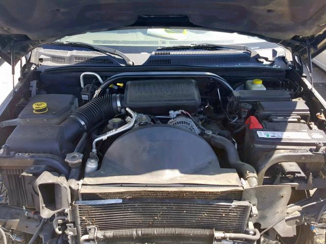 1J8HG58P37C672505 - 2007 JEEP COMMANDER BLACK photo 7