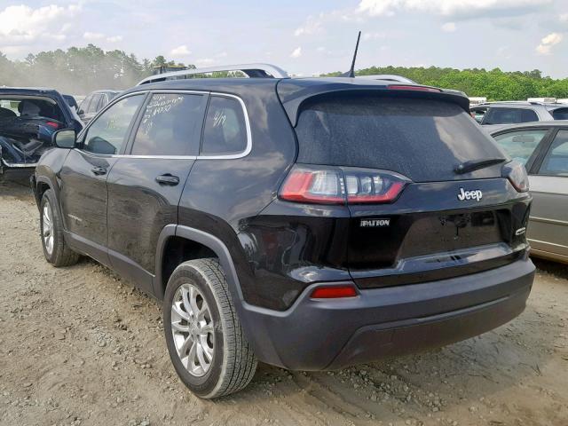 1C4PJLCB5KD242918 - 2019 JEEP CHEROKEE L BLACK photo 3