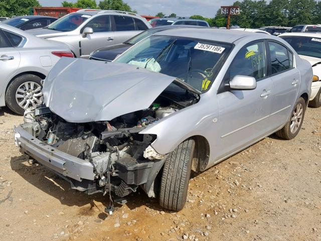 JM1BK32F771705162 - 2007 MAZDA 3 I SILVER photo 2