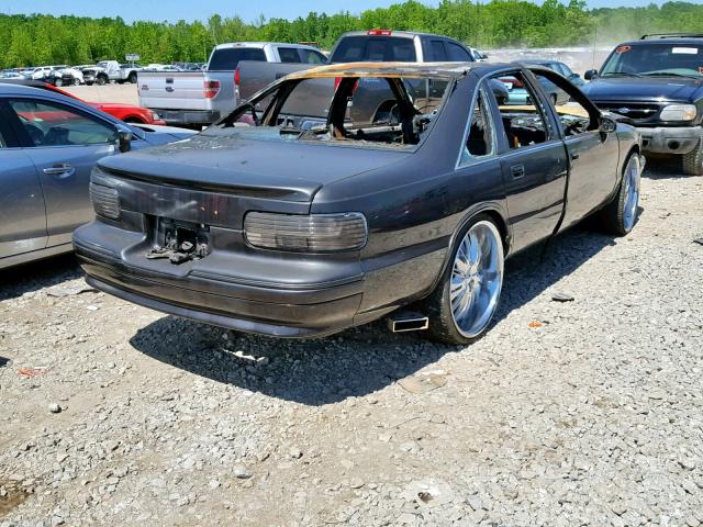 1G1BL52P6RR166516 - 1994 CHEVROLET CAPRICE CL BLACK photo 4