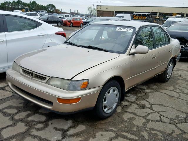 1NXBB02E0VZ533151 - 1997 TOYOTA COROLLA DX GOLD photo 2