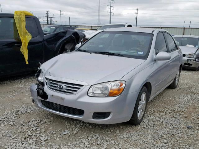 KNAFE121075406653 - 2007 KIA SPECTRA EX GRAY photo 2