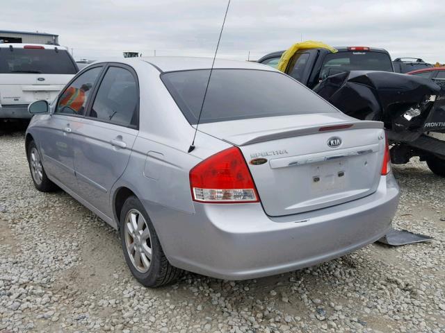 KNAFE121075406653 - 2007 KIA SPECTRA EX GRAY photo 3