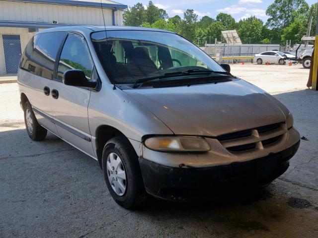 2B4GP2530YR689917 - 2000 DODGE CARAVAN SILVER photo 1