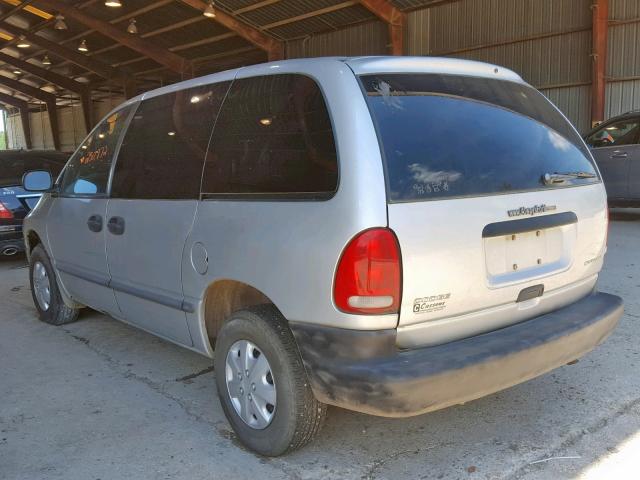 2B4GP2530YR689917 - 2000 DODGE CARAVAN SILVER photo 3