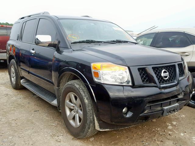 5N1BA0ND6CN620825 - 2012 NISSAN ARMADA SV BLACK photo 1