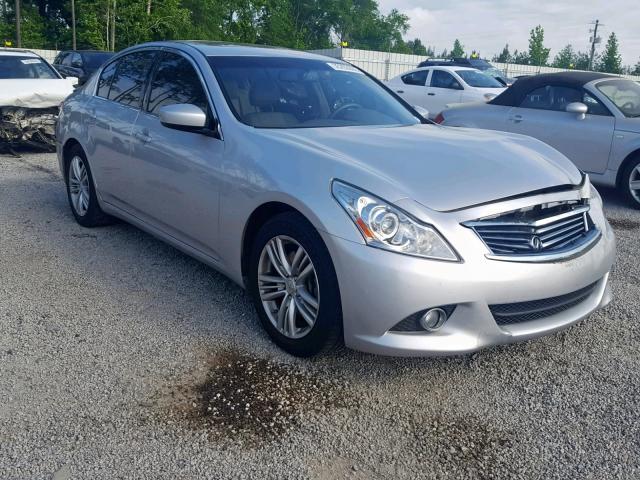 JN1CV6AP7AM204241 - 2010 INFINITI G37 BASE SILVER photo 1