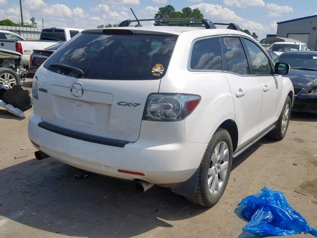 JM3ER293780205757 - 2008 MAZDA CX-7 WHITE photo 4