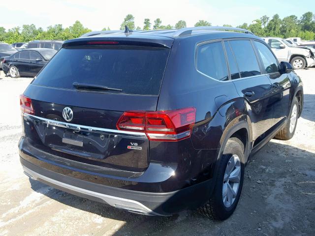 1V2LR2CA8KC514861 - 2019 VOLKSWAGEN ATLAS SE BLACK photo 4