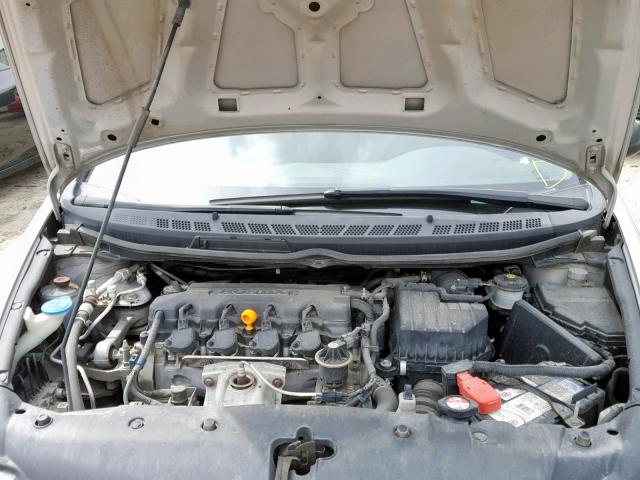 2HGFA153X7H001194 - 2007 HONDA CIVIC DX SILVER photo 7