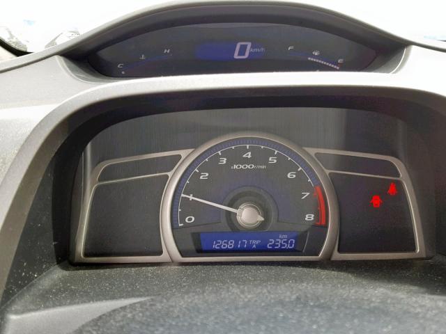 2HGFA153X7H001194 - 2007 HONDA CIVIC DX SILVER photo 8