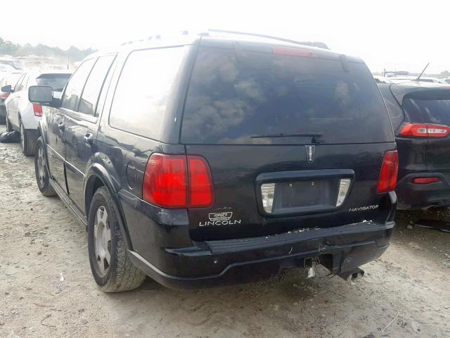 5LMFU27545LJ24637 - 2005 LINCOLN NAVIGATOR 黑色 照片 3