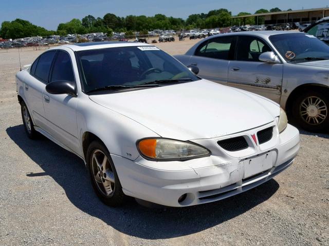 1G2NF52E43M533707 - 2003 PONTIAC GRAND AM S WHITE photo 1