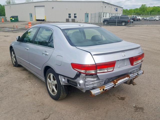 1HGCM56864A063651 - 2004 HONDA ACCORD EX SILVER photo 3