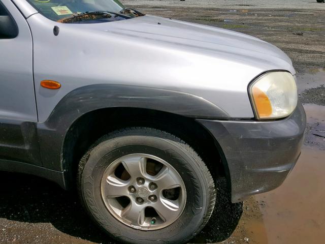 4F2YZ04183KM55893 - 2003 MAZDA TRIBUTE LX SILVER photo 9