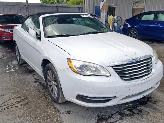 1C3BCBEB3DN512077 - 2013 CHRYSLER 200 TOURIN WHITE photo 1