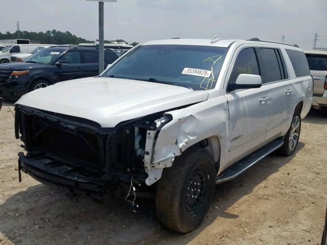 1GKS1HKJ8GR184527 - 2016 GMC YUKON XL D WHITE photo 2