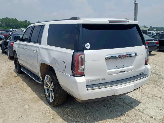 1GKS1HKJ8GR184527 - 2016 GMC YUKON XL D WHITE photo 3