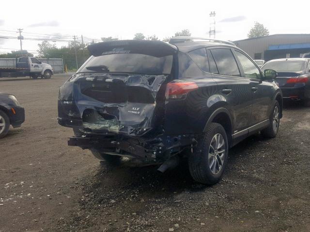 JTMRJREV3HD135491 - 2017 TOYOTA RAV4 HV LE BLUE photo 4