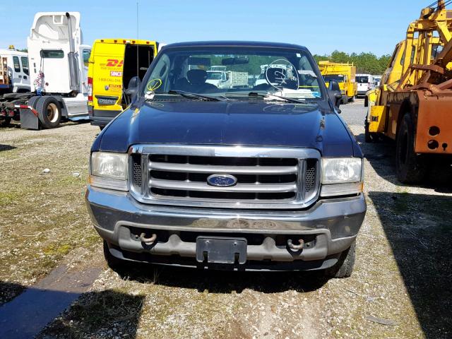 1FTSX31PX4EB12203 - 2004 FORD F350 SRW S BLUE photo 9