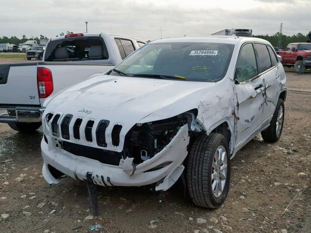 1C4PJMJS7HW538609 - 2017 JEEP CHEROKEE O WHITE photo 2