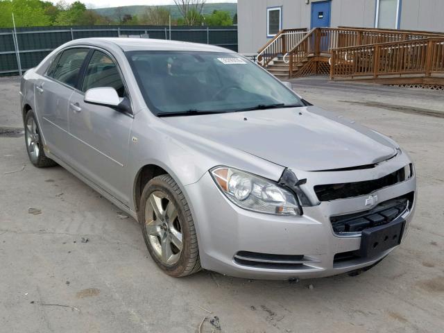 1G1ZH57BX8F285280 - 2008 CHEVROLET MALIBU 1LT SILVER photo 1