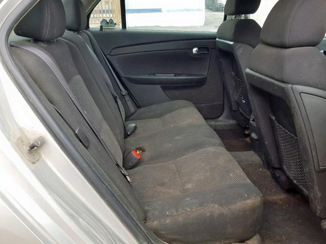 1G1ZH57BX8F285280 - 2008 CHEVROLET MALIBU 1LT SILVER photo 6