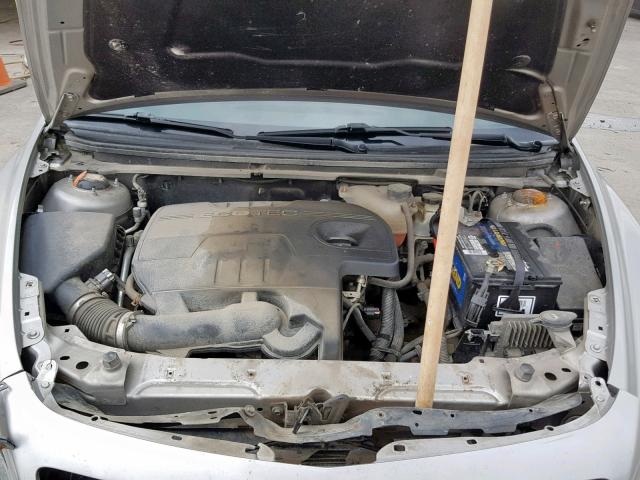 1G1ZH57BX8F285280 - 2008 CHEVROLET MALIBU 1LT SILVER photo 7