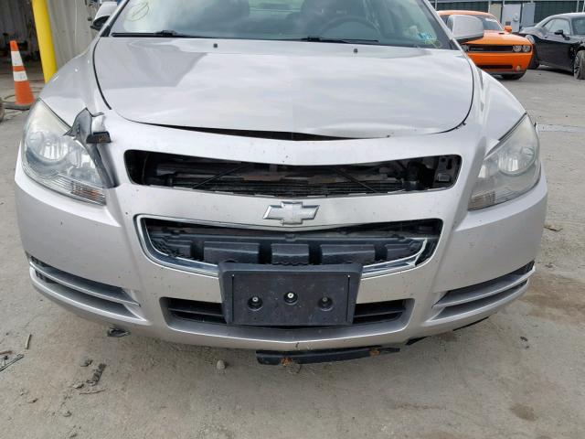 1G1ZH57BX8F285280 - 2008 CHEVROLET MALIBU 1LT SILVER photo 9