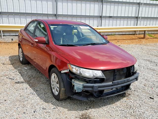 KNAFU4A28A5859926 - 2010 KIA FORTE EX RED photo 1