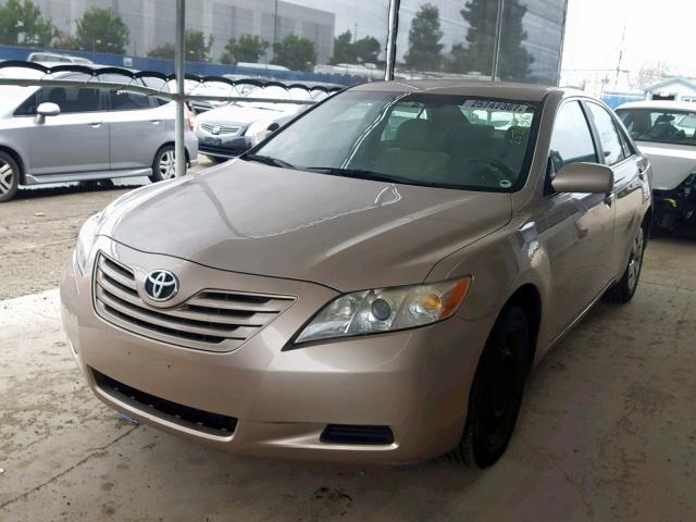 4T1BE46K67U597664 - 2007 TOYOTA CAMRY NEW GOLD photo 2