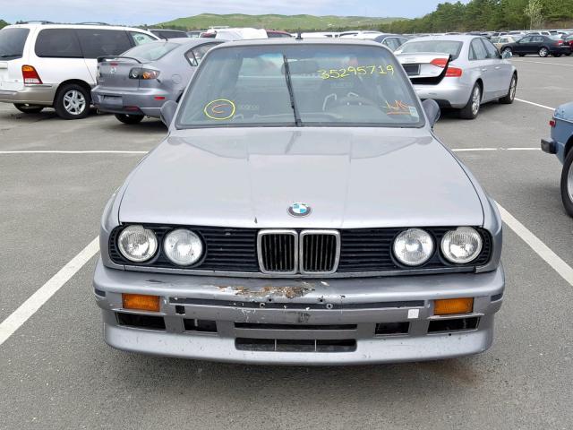 WBSAK0309J2195136 - 1988 BMW M3 SILVER photo 9