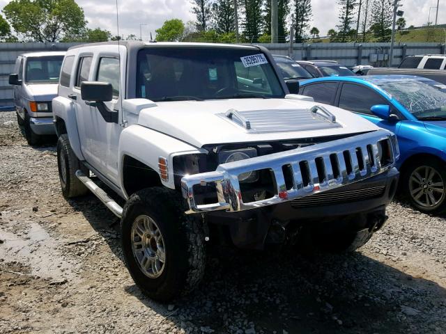 5GTDN136268288759 - 2006 HUMMER H3 WHITE photo 1