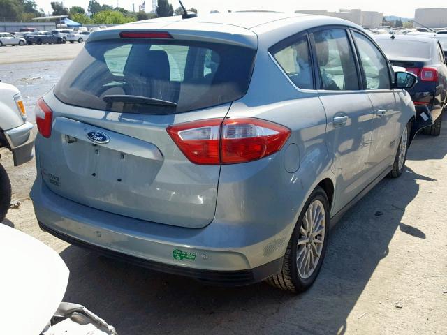 1FADP5CU4DL537862 - 2013 FORD C-MAX PREM BLUE photo 4