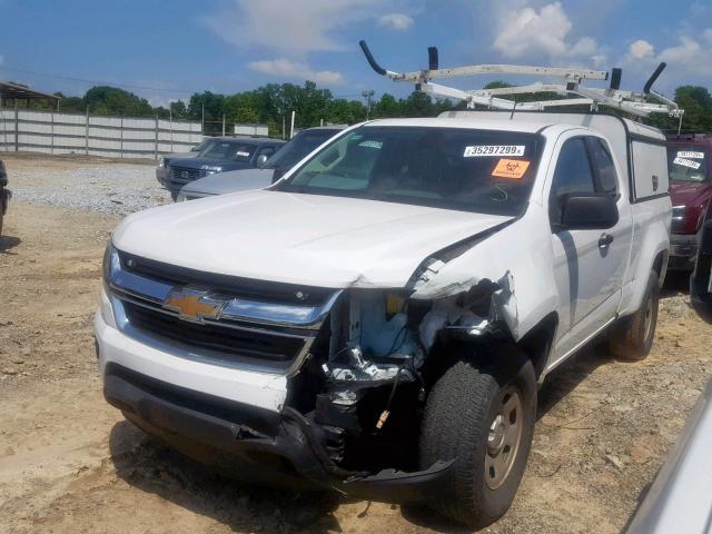 1GCHSAEA2F1204340 - 2015 CHEVROLET COLORADO WHITE photo 2