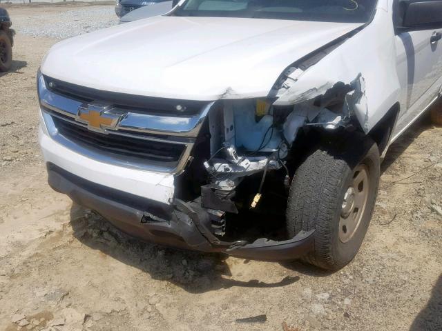 1GCHSAEA2F1204340 - 2015 CHEVROLET COLORADO WHITE photo 9