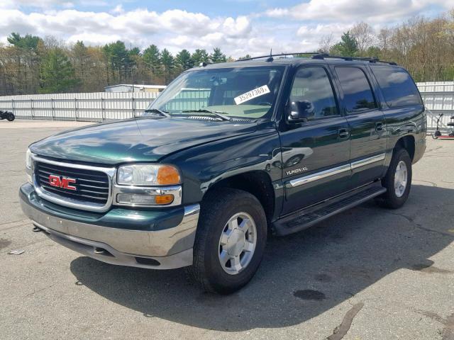 1GKFK16T44J196329 - 2004 GMC YUKON XL K GREEN photo 2