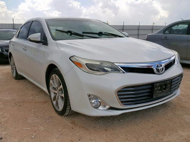 4T1BK1EB6EU115751 - 2014 TOYOTA AVALON BAS WHITE photo 1