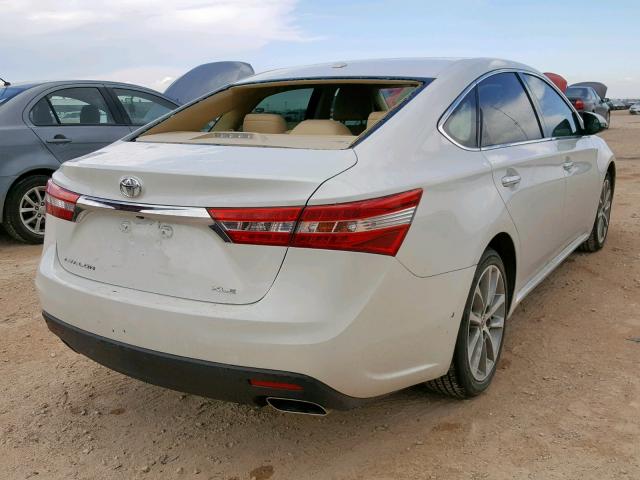 4T1BK1EB6EU115751 - 2014 TOYOTA AVALON BAS WHITE photo 4