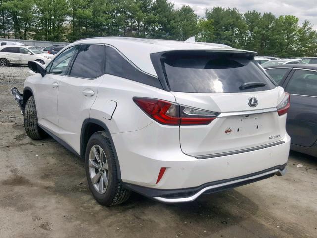 JTJDZKCA2J2012029 - 2018 LEXUS RX 350 L WHITE photo 3