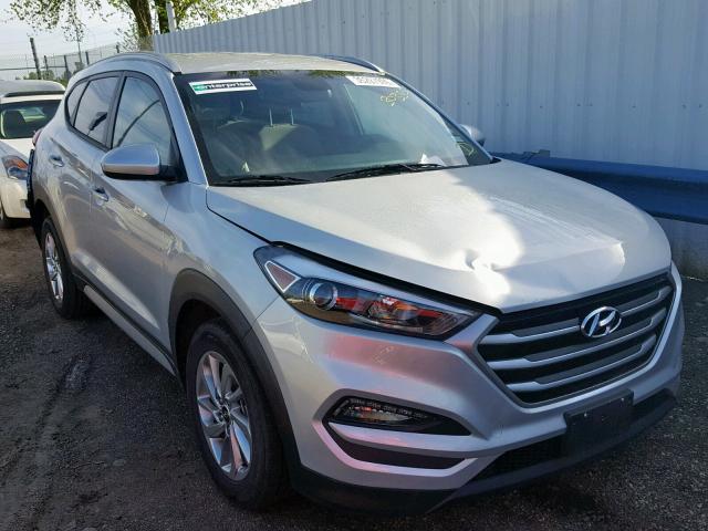 KM8J33A4XJU710625 - 2018 HYUNDAI TUCSON SEL SILVER photo 1