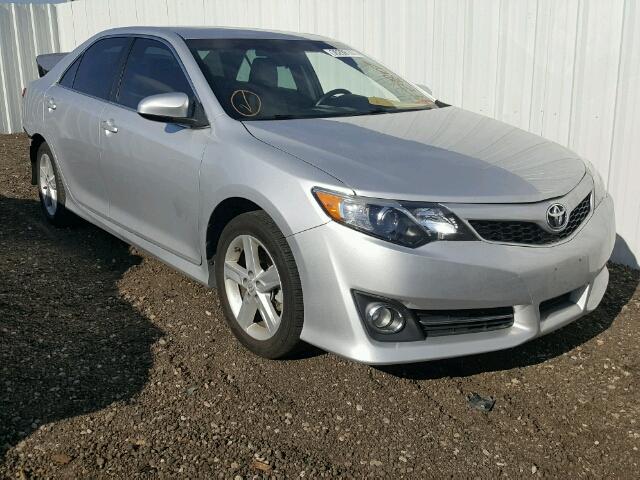4T1BF1FK8CU175353 - 2012 TOYOTA CAMRY SILVER photo 1
