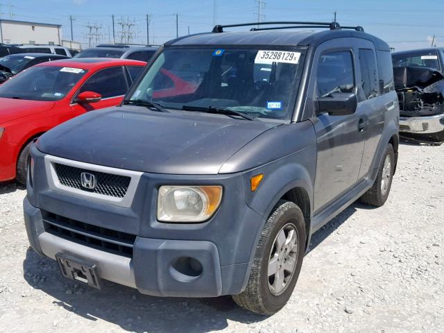 5J6YH28625L018063 - 2005 HONDA ELEMENT EX GRAY photo 2