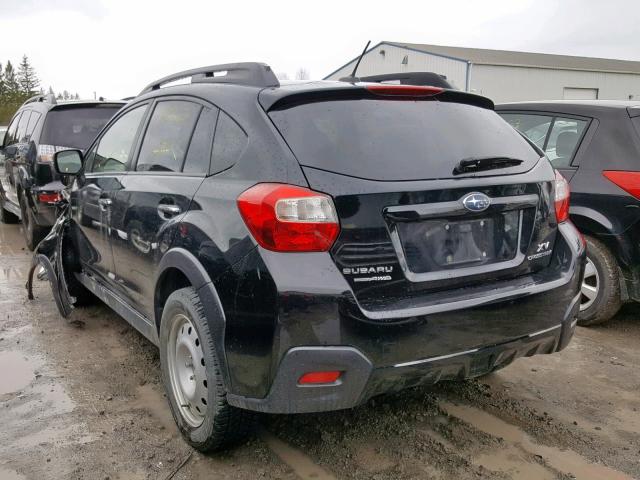 JF2GPAKC4E8247281 - 2014 SUBARU XV CROSSTR BLACK photo 3