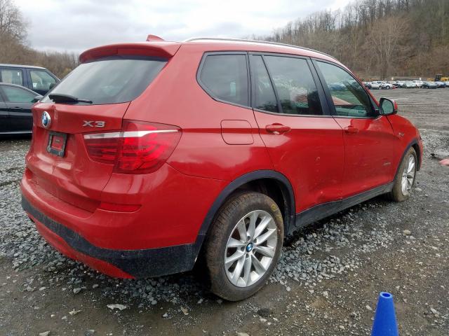 5UXWX9C50F0D50434 - 2015 BMW X3 XDRIVE28I  photo 4