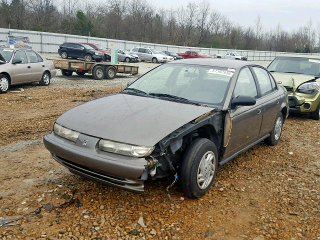 1G8ZH5283WZ307130 - 1998 SATURN SL1 BROWN photo 2