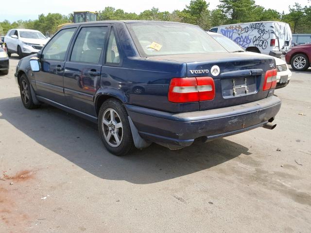 YV1LT56D8X2576617 - 1999 VOLVO S70 BLUE photo 3