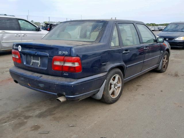 YV1LT56D8X2576617 - 1999 VOLVO S70 BLUE photo 4