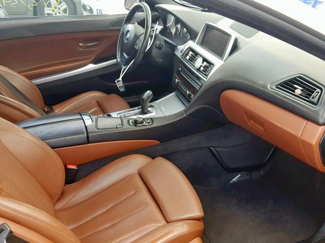 WBAYP9C58DD168863 - 2013 BMW 650 I BROWN photo 5