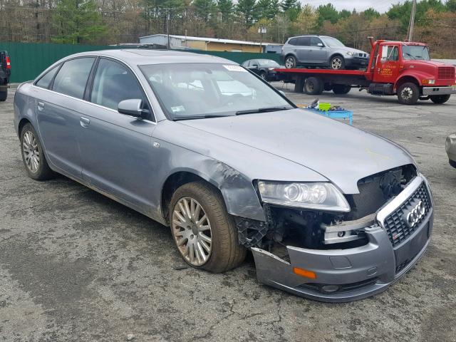 WAUDH74F18N005771 - 2008 AUDI A6 3.2 QUA GRAY photo 1